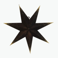 Stella Black adventsstjärna 60 cm