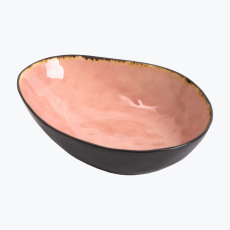 Pink Pleasure bolle oval stor